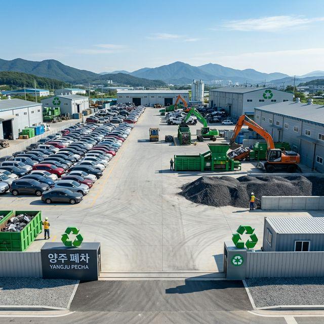 양주시폐차장 프리미엄 배경